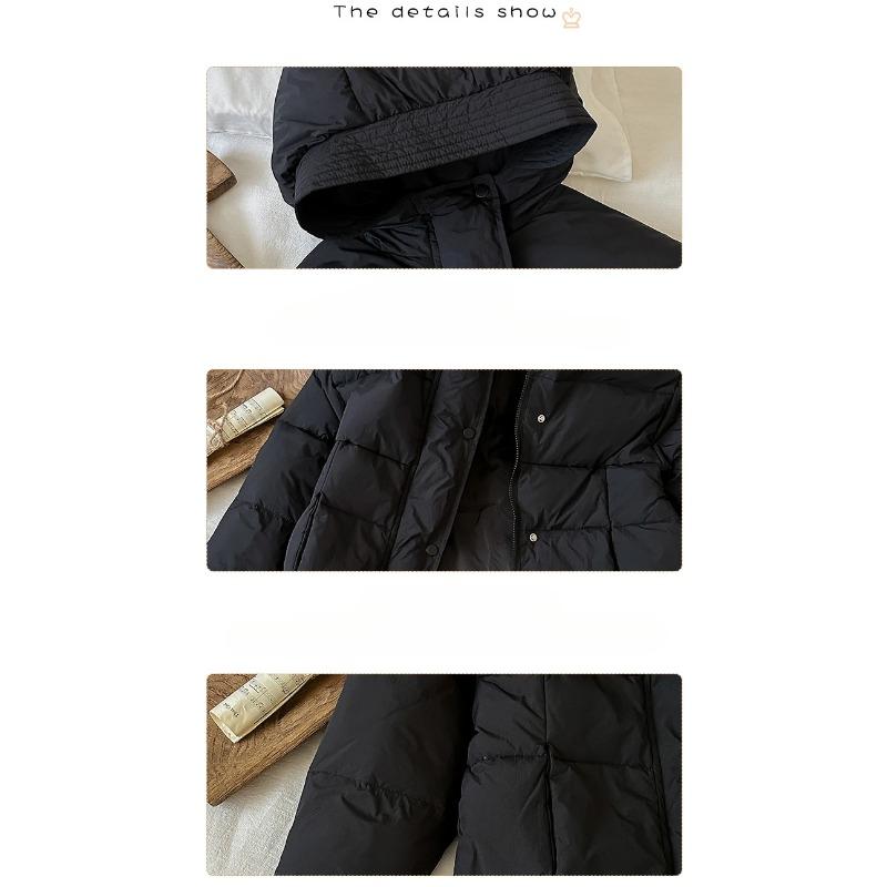 Kinder Weiße Entendaunenjacke Dicke Warme Lange Oberbekleidung für Jungen Mädchen Parkas 2024 Winter Neue Casual Teenager Kinder Mäntel