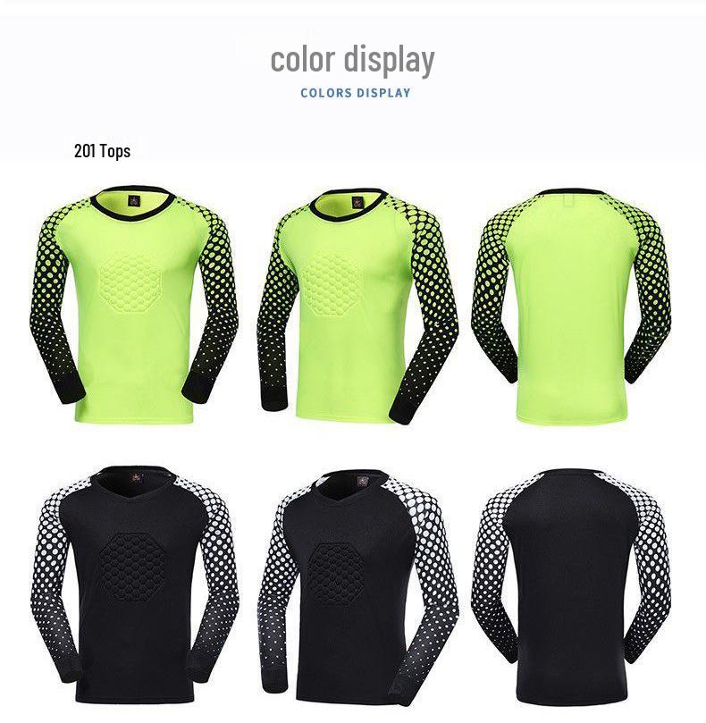 Adult & Children's Long Sleeve Goalkeeper Jersey Set - Match & Training Gear