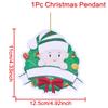 Christmas Pendant DIY Personal Family Christmas Decorations For Home 2025 Navidad Christmas Tree Hanging Ornament New Year 2025
