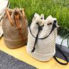 Straw-woven Fashionable Hollow Design Crossbody Bag, Large Capacity Shoulder Bag, Small Handbag for Daily Shopping, Travel, and Work.