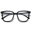 3 Pairs of Rectangular Frame Anti Blue Light Glasses for Men and Women Fashionable Glasses with Simple Style