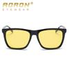 aoron Men's and Women's Polarized Sunglasses Aluminum Magnesium Glasses Legs Sunglasses Box Driving Sunglasses Night Vision