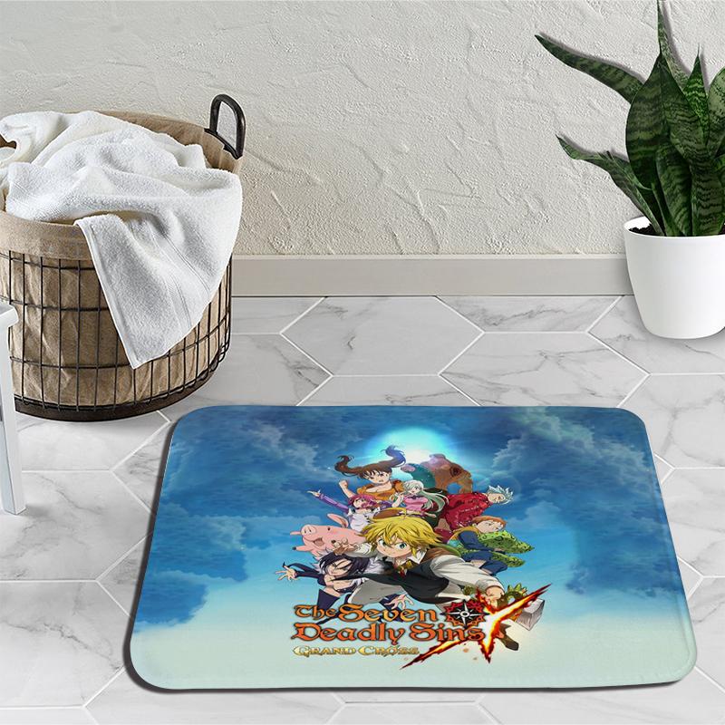 Covorul The Seven Deadly Sins desen animat sufragerie dormitor covor balcon baie covor antiderapant covor exterior cadou de zi
