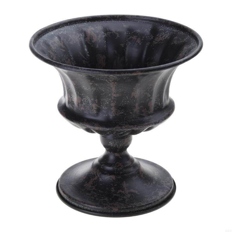 Blumenvasen Eisen Blumentöpfe Europäische Pflanzvase Trockenblumenhalter Dekorative Blumenarrangements Vasen 3 Farben X3UC