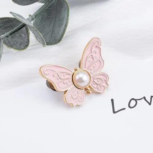 2/1pairs Adjustable Waist Tightener Butterfly Shape Trousers Waist Buckles for Jeans Pants Skirts Snap Button Adjuster Clips
