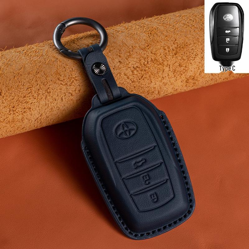 Toyota RAV4, Highlander, Levin, Camry Genuine Leather Key Cover