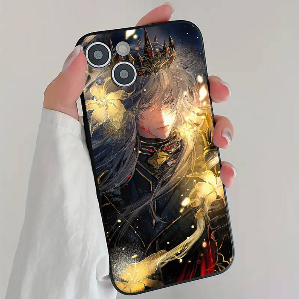 Handsome X-Xavier Otome Game L-love And D-deepspace Phone Case Cool Black Silicone Soft For IPhone 16 15 14 13 12 11 X XR Plus P