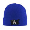 Flag Hvar Croatia Pirate Society 1 Warm Knitted Cap Fashion Bonnet Hat Autumn Winter Outdoor Beanies Hats for Unisex Adult