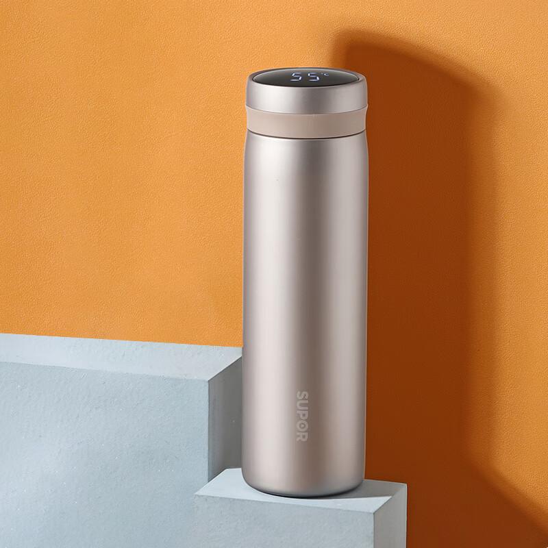 SUPOR 316L Stainless Steel Smart Temperature Display Thermos