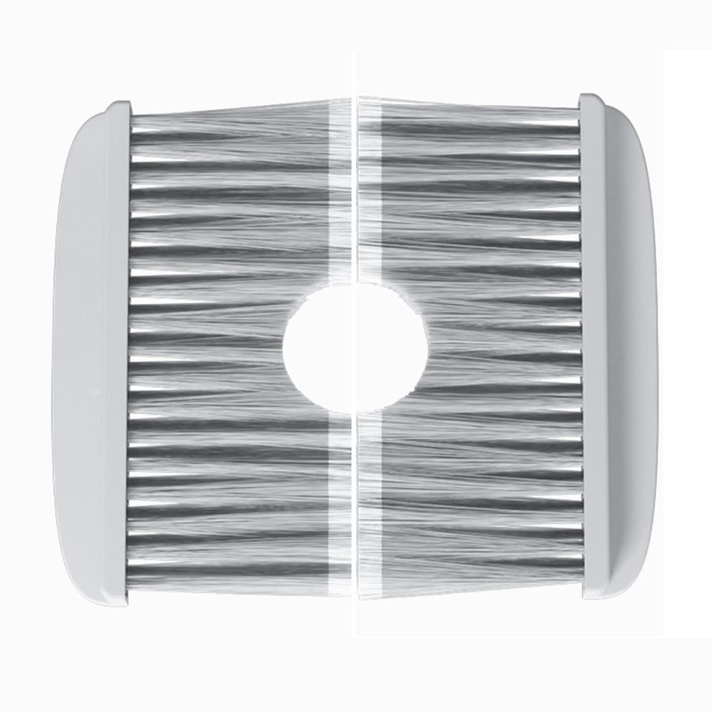 A  Pair Grey Cat Door Brush Hanging Cat Litter Box Floating Fur Brush Door  Indoor Door Frame