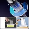 Upgrade High Pressure Shower Head with Filter 13cm Large Panels 6 Modes Adjustable Shower Head Spray for Bathroom Accessories