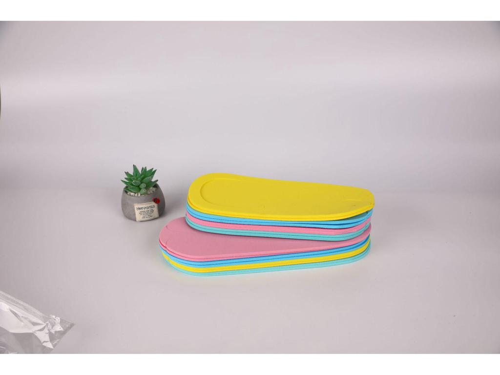 Colorful Non-Slip EVA Bathing Flip-Flops for Hotels, Salons & Spas