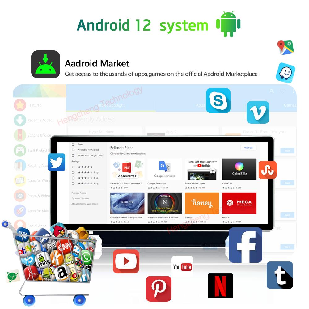 12.3 Inch For Acura MDX 2007-2013 GPS Navigation Android12 8+128G 8 Core CarPlay Radio 4G Car Smart Multimedia Video Player