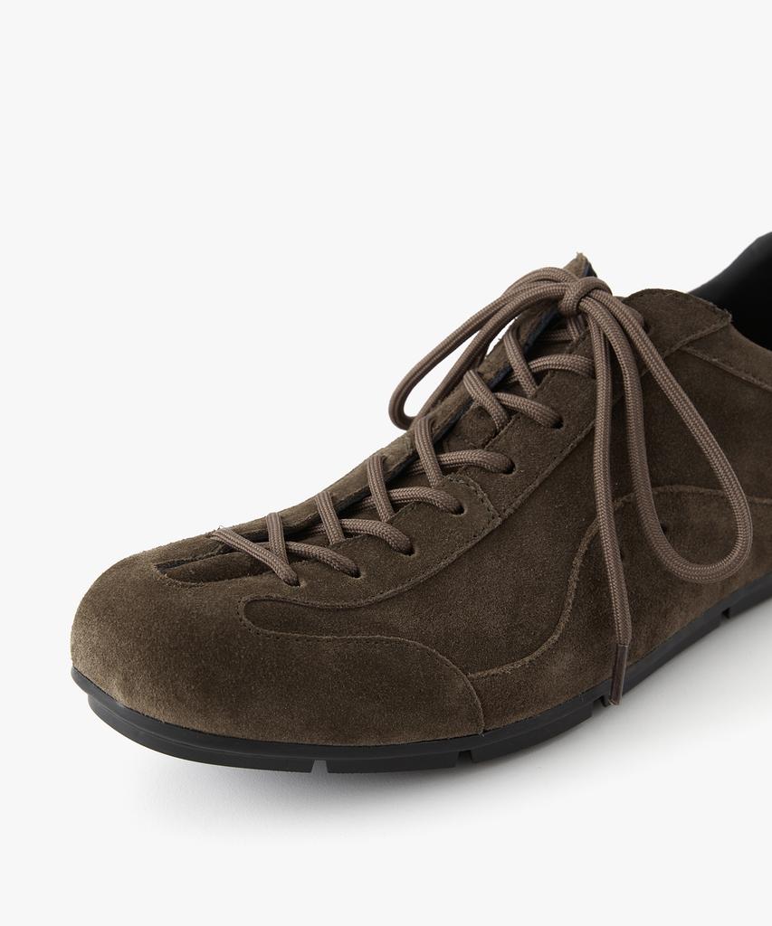 Romantic Move Bowler Sneakers R25M200 (Real Brown Suede)