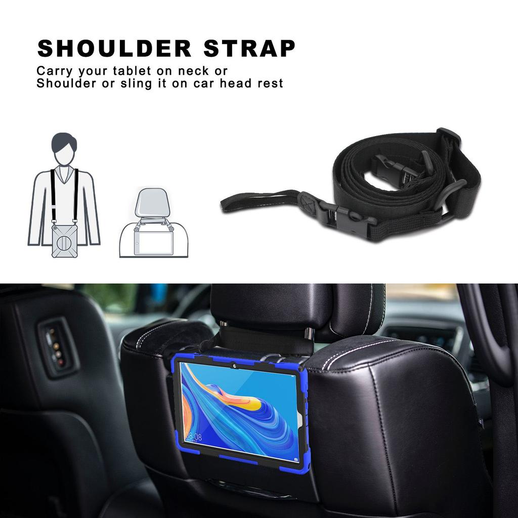 Προστατευτικό Κάλυμμα Huawei Matepad 10.8 ιντσών M6 Τριπλής Στρώσης Ανθεκτικό σε Πτώσεις