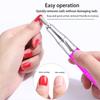 85W Motor Bürstenloser Nagelfräser Leichte Stiftform Nagelbohren 35K Wiederaufladbar E-File 35000 U/min Tragbare Ladestation