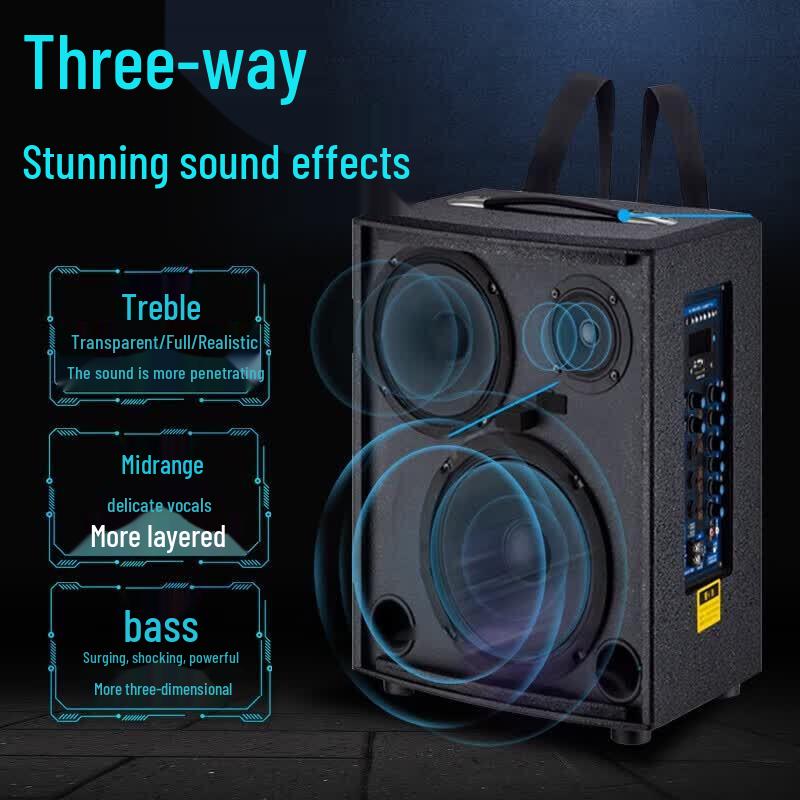 MALONE High-Fidelity Portable Live Performance KTV Bluetooth Speaker (CN version)