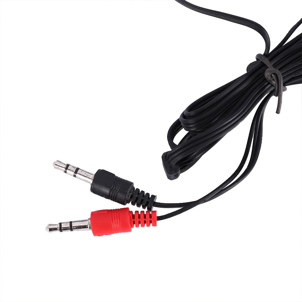 3.5mm with Microphone Noise Cancelling Earphone Headset Stereo Headphones Wired