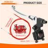 Mini Bike Brake Lever Kit Replacement For Coleman Minibike CT100U CC100X Motovox MBX10 MBX11 Monster Mega Moto 80Cc 105Cc Baja Doodlebug DB30 GMB100