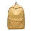 Damen-Schultasche, wasserdicht, große Kapazität, Schulrucksack, glatter Reißverschluss, einfarbig, für Teenager und Mädchen, lässiger Tagesrucksack, Studentenversorgung