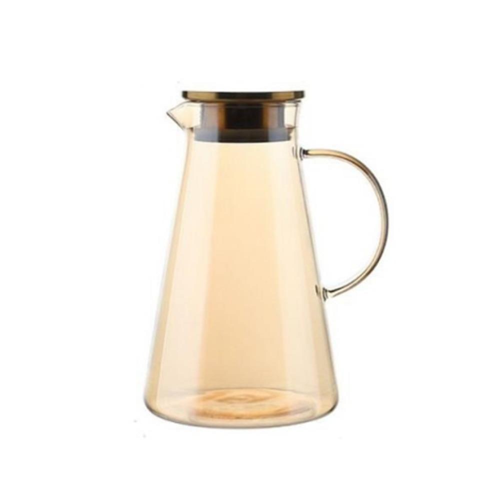 Glass Water Jug 2L Water Pot New Cold Water Kettle  Office Household Jug