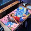 Mouse Pad One Piece Luffy Gaming Accessories Computer Keyboard Gamer Rug Cherry Blossom Specifically For Esports Games Mousepad