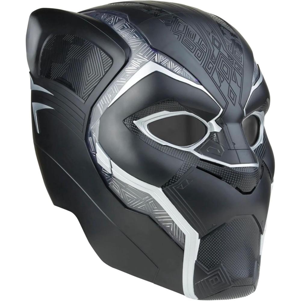 Hasbro Marvel Prémiová elektronická roleplay helma Black Panther se světelným efektem