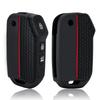 Moderne Silikon-Autoschlüsselhülle Flip-Key-Cover-Schale für Kia Sportage Ceed Xceed Sports K5 Seltos Zubehör