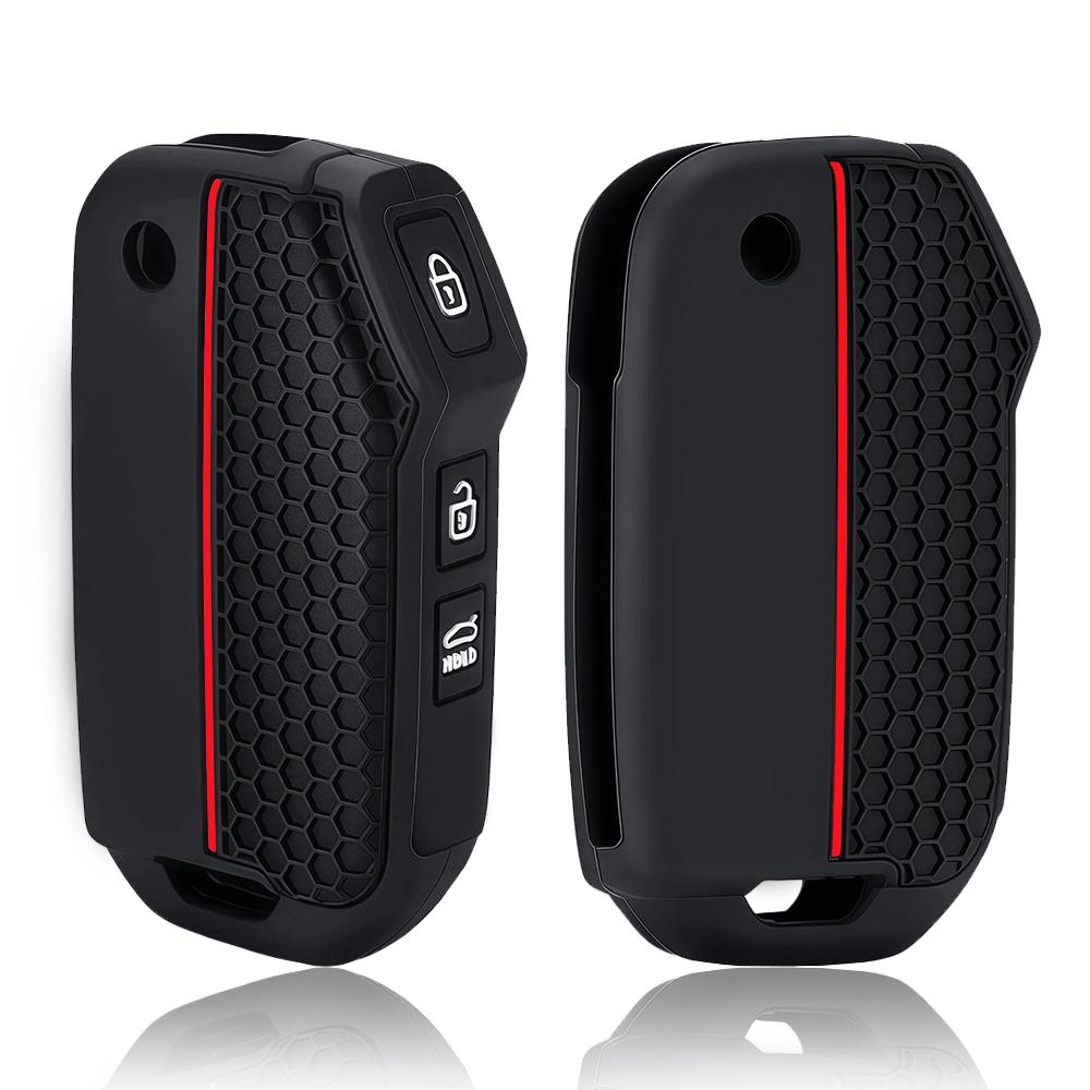 Car Key Fob Case Cover For Kia K3 K5 Sports Soul Sportage Nirotelluride Carnival Sorento Cerat Seltos Sonet Ceed Xceed Proceed