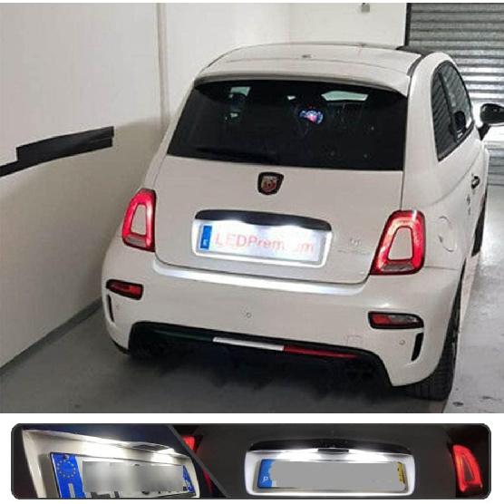 2 szt. LEDowe Lampki Tablicy Rejestracyjnej Lampka Numeru do Fiat 500 Dodge Viper J'eep Grand Cherokee Zasilane przez Wysokiej Mocy LED SMD Ksenonowy Biały Bez Błędów