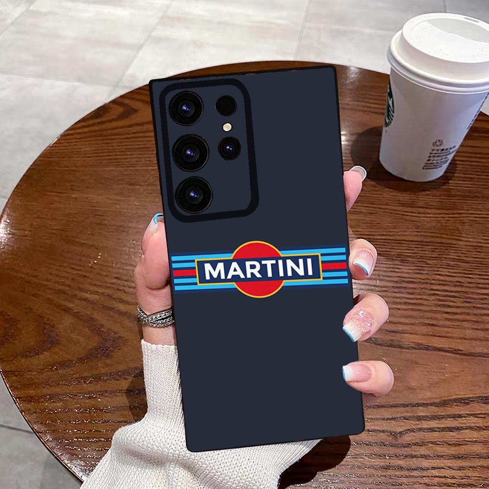 Racing M-Martini-ES Handyhülle für Samsung S25 Edge S24 S23 S22 S21 S20 Ultra Plus Fe Galaxy A54 A53 A34 A25 A16 Silikonhülle
