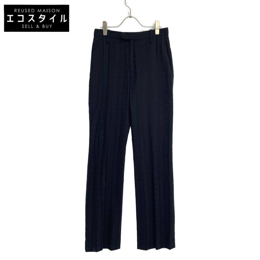 Chloe Black Lace CHC18APA85040000136 Lace Embroidered Pants Bottoms 36 blackUsed