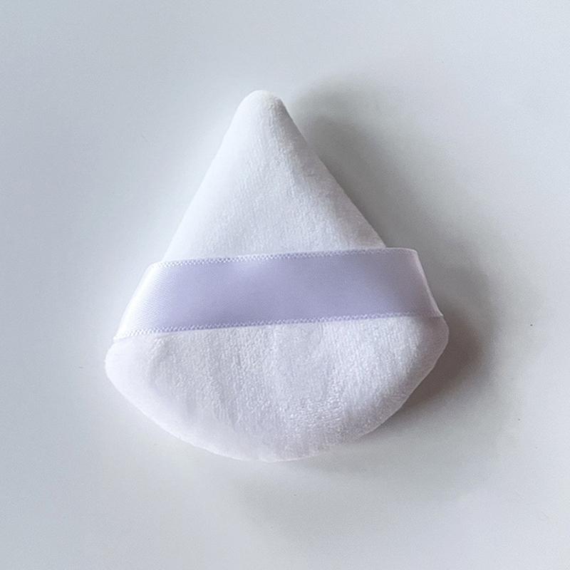 6 Pcs/Box Triangle Powder Puff Face Makeup Sponge Soft Velvet Cosmetic Puff Blender Beauty Foundation Sponge Make Up Accessories