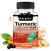 Turmeric and Black Pepper Capsules, 120 Capsules.