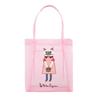 Kusguru Japan Mesh Fabric Mini Tote Bag, Parlor Suzuran-do, Women's, 258136, Pink