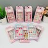 Children's Wearable Custom Nail Stickers - Cute European & American Jelly Glue Fingernail Tips