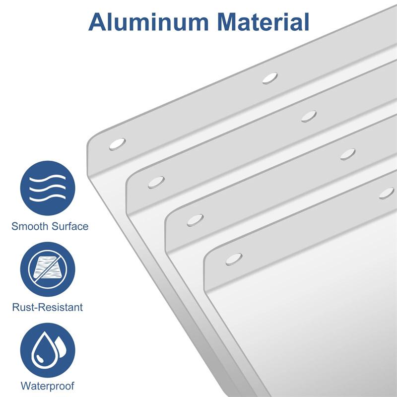 4 Stück Regenwasser-Kehlrinne Spritzschutz Regen Tropf Rinnenschutz, Regen Tropf Rinnenschutz für Haus Schindeldächer Ecke