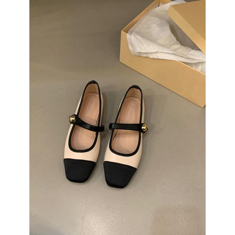 

Lead dancer Mary Jane women s shoes new autumn single shoes flat small leather shoes gentle 40 бежевый