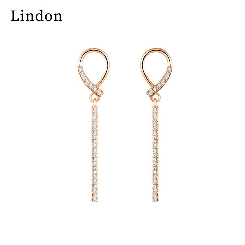 Lindon náušnice Visací náušnice pro ženy jako dárky na svatbu