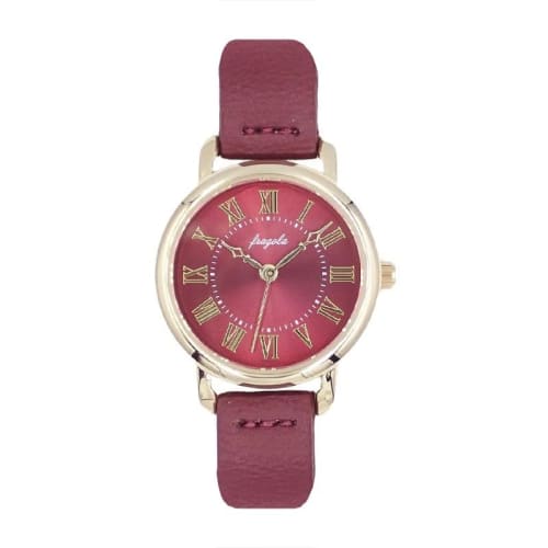 

Follow Fragola Ribbon Motif Watch N01624S-1 WIN Women s Red