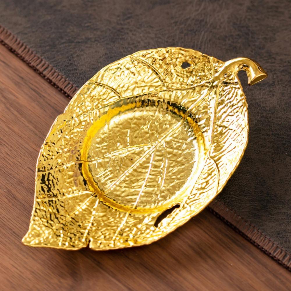 Chinese Style Retro Metal Coaster Exquisite Elegant Cup Holder Golden Heat Resistant Insulation Pad Home Decoration