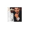 Men's Waterproof Quartz Watch Silver Case Adjustable Triangle Dial Stainless Steel Strap White Dial