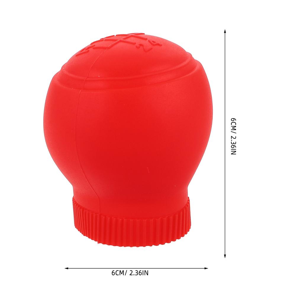 2Pcs Round Silicone Gear Shift Cover Universal Car Shifter Knob Protector Anti Scratch Non Slip Shift Handle for Manual