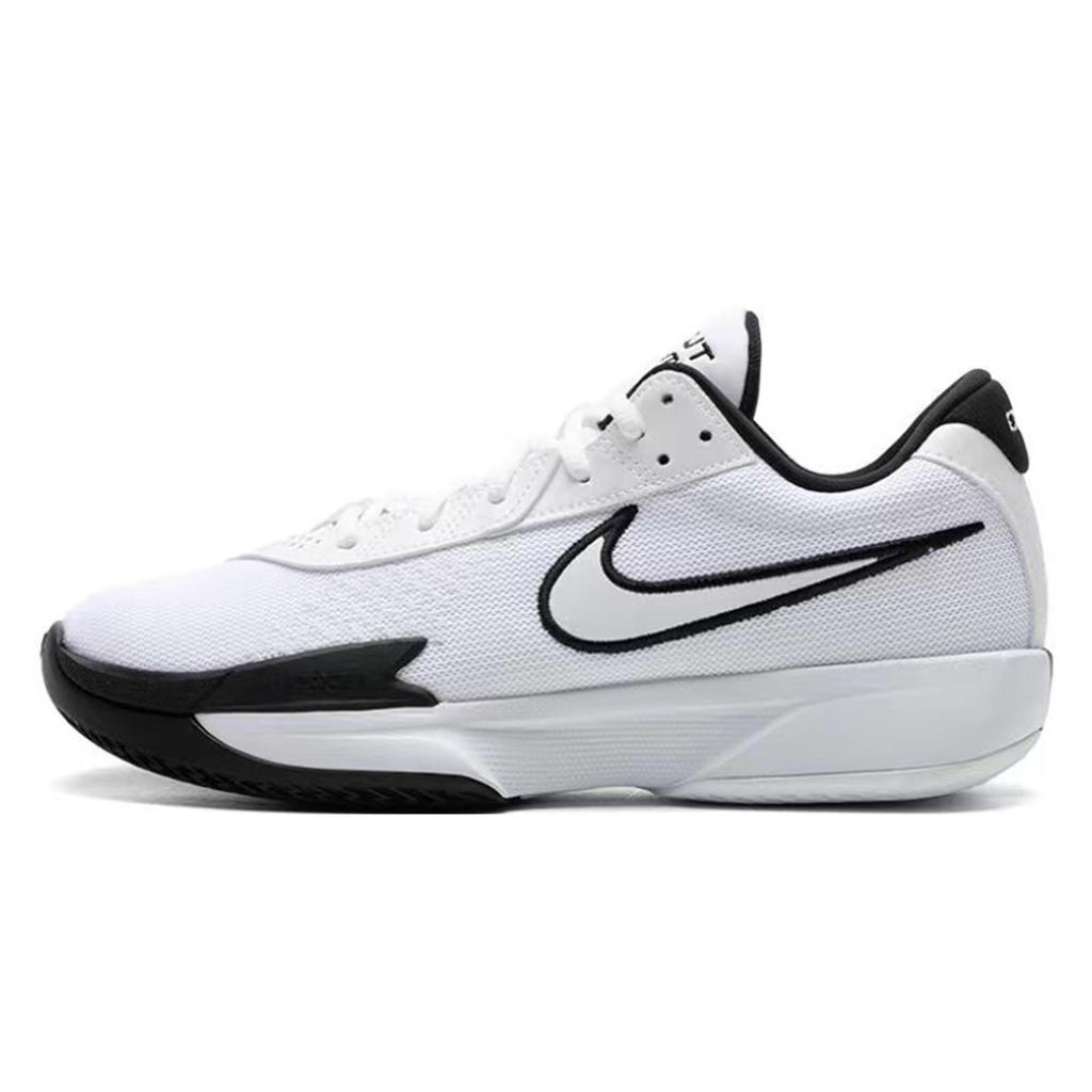 Nike Air Zoom G.T. Cut Academy Cushioning Slip Resistant Low top Basketball Shoes Men's Black Yellow FB2598-100(Team80-)