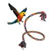 Braided Parrot Bird Training Accessories Perch Climbing Rope Chew Rope Bird Toy Cockatiel Cage Toy