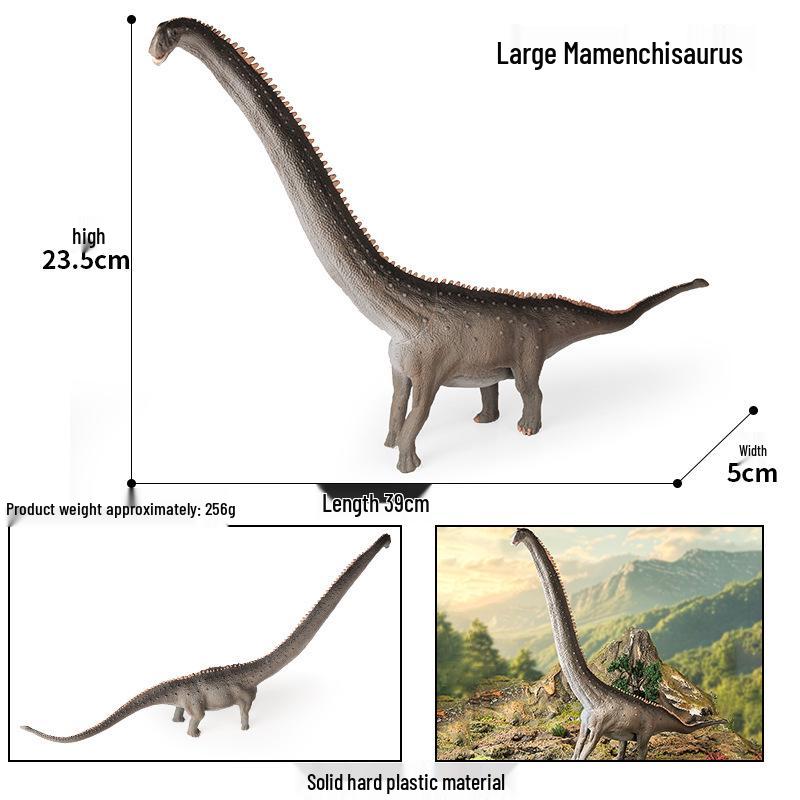 Children's Jurassic Dinosaur Toys: Gigantosaurus & Tyrannosaurus Rex Models
