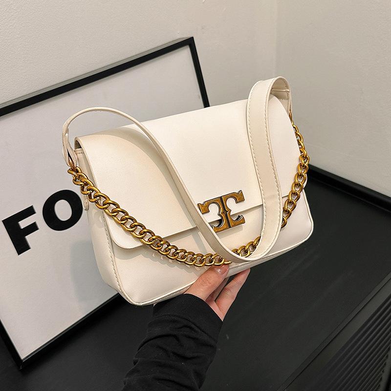 Lätt lyx personlig textur axillväska vår nya temperament enkel dam axelväska crossbody-väska
