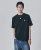 NOT ONLY FOR TODAY Noft Numberball Embroidered Short Sleeve T-Shirt [Black]