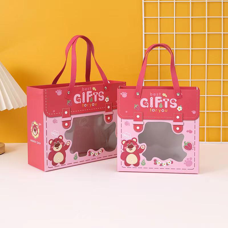 First Birthday Cartoon Gift Box for Kindergarten Party Favors