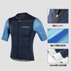 Darevie Cycling Jersey, Short Sleeve, Summer, Unisex, Cycling Wear, Road Bike, Bicycle, Sweat-Wicking, Quick-Drying, Breathable, Casual, Navy, DVJ249